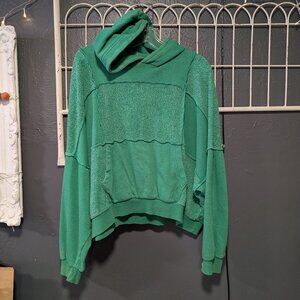 Size M. Aerie Green Hoodie